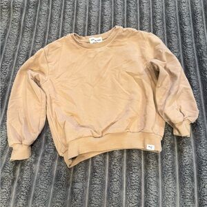 Toddler 24M Crewneck Tan Sweatshirt
